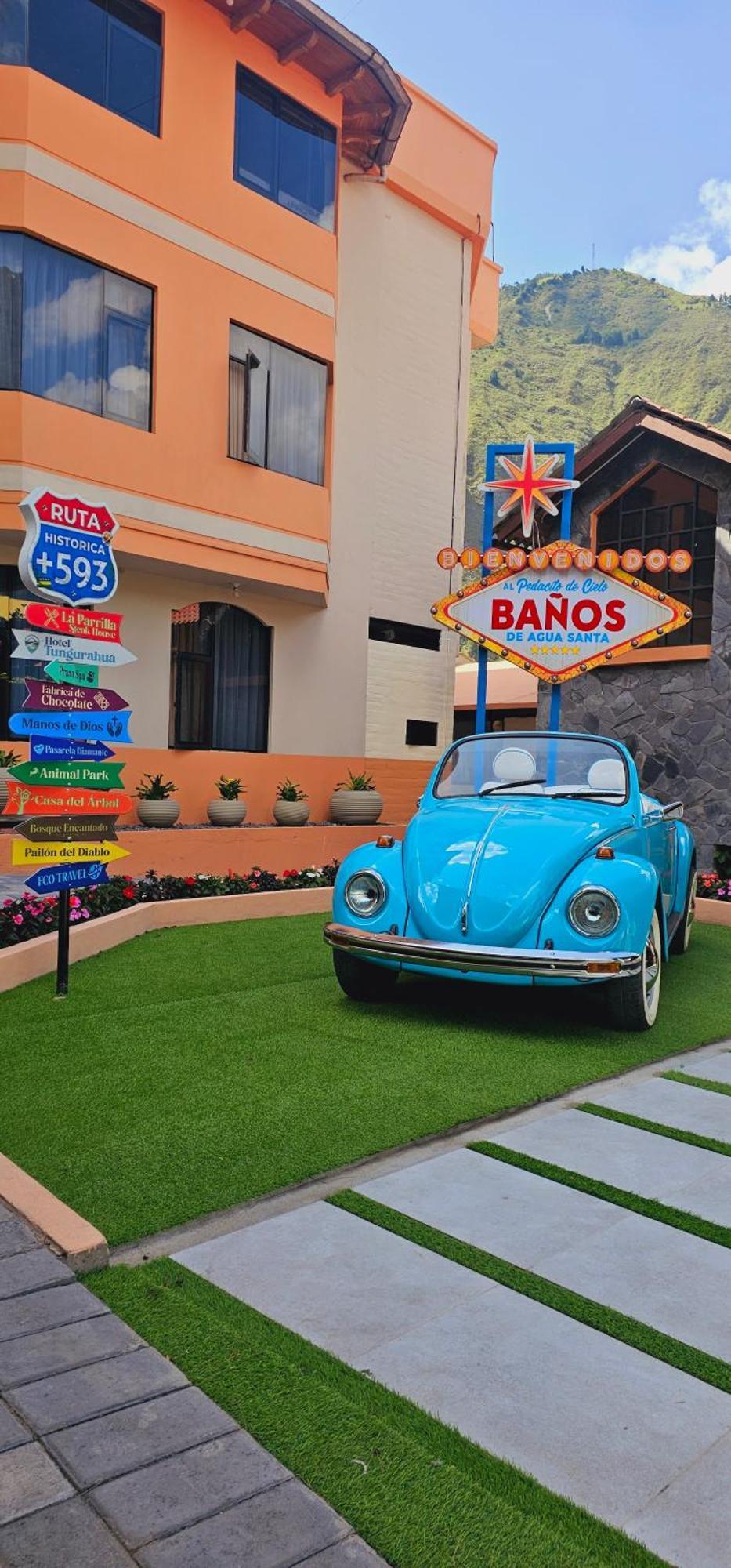 Hotel Tungurahua バーニョス エクステリア 写真